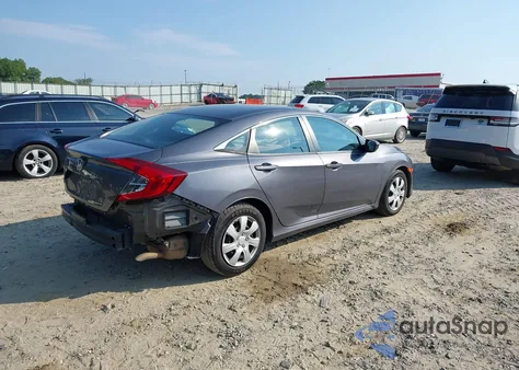 2017 Honda Civic Lx z USA, uszkodzony, nr VIN 19XFC2F55HE068605